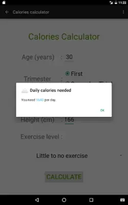 Healthy Nutrition Pregnancy android App screenshot 9