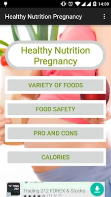 Healthy Nutrition Pregnancy android App screenshot 23