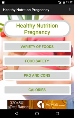 Healthy Nutrition Pregnancy android App screenshot 7