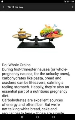 Healthy Nutrition Pregnancy android App screenshot 8